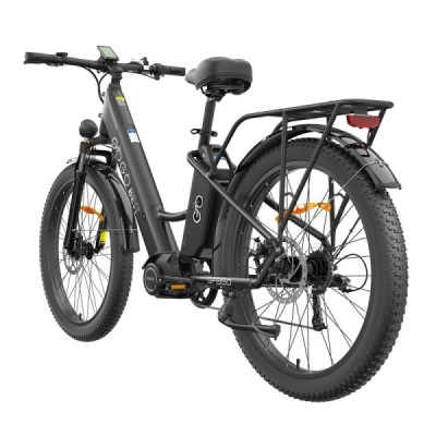 GOGOBEST GF850 Electric Bike 48V 500W Motor 32km/h Max Speed 2*10.4Ah Batteries 130km Range Shimano 7 Speed Gear – Black