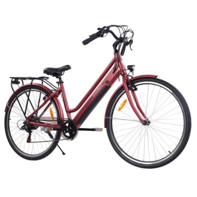 GOGOBEST GM28 Electric Bike 36V 350W Motor 32km/h Max Speed 10.4Ah Battery 60-80km Range Shimano 7 Speed Gear 120kg Load