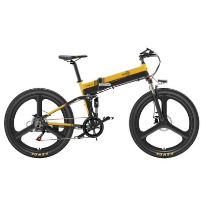 BEZIOR X500 PRO Electric Mountain Folding Bike 500W Motor 10.4Ah Removable Battery 30km/h Max Speed – Black