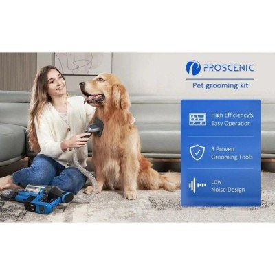 Proscenic Kit de cuidado de mascotas para aspiradoras inalámbricas inteligentes P10/P10 Pro/P11/P11