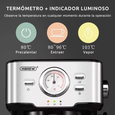 Cafetera de alta presión HiBREW H5