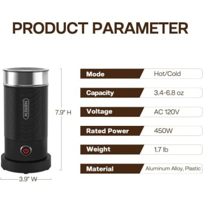 Espumador de leche multifuncional HiBREW M1A