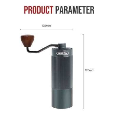 Molinillo de café manual portátil HiBREW G4A