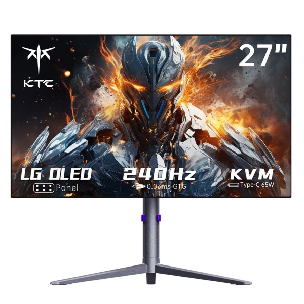 Monitor gaming OLED KTC G27P6 27 pulgadas, QHD, 240 Hz