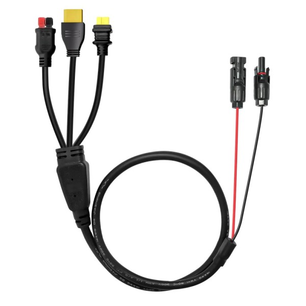 Cable de carga para panel solar FOSSiBOT 3 in 1 MC4