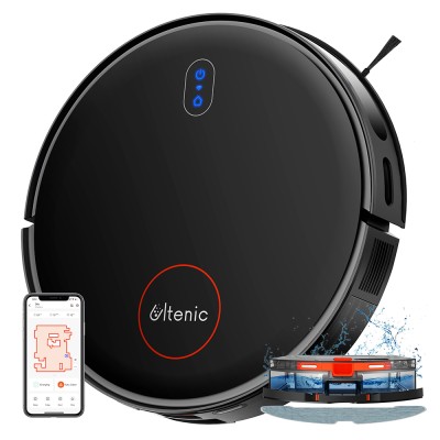 Ultenic D6S Gyro Robot Vacuum Cleaner  3-in-1 Sweep Vacuum Mop  3000 Suction  4 Cleaning Modes  2600mAh Battery -EU Plug