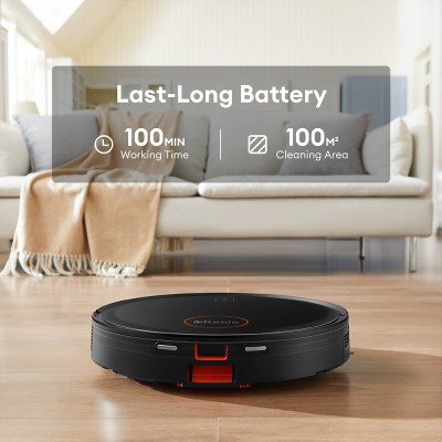 Ultenic D6S Gyro Robot Vacuum Cleaner  3-in-1 Sweep Vacuum Mop  3000 Suction  4 Cleaning Modes  2600mAh Battery -EU Plug