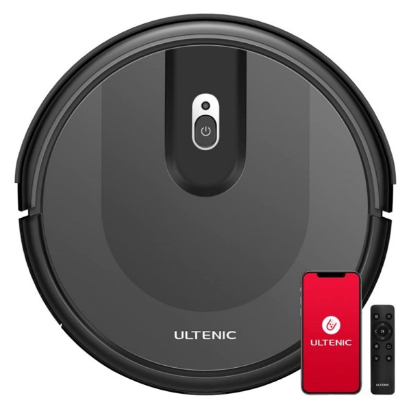 Ultenic D5 Robot Vacuum Cleaner  3000Pa Powerful Suction  120min Max  Runtime  3 Cleaning Modes  Carpet Auto-boost  Automatic R