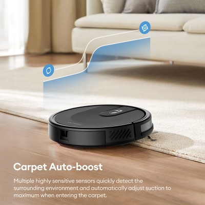 Ultenic D5 Robot Vacuum Cleaner  3000Pa Powerful Suction  120min Max  Runtime  3 Cleaning Modes  Carpet Auto-boost  Automatic R