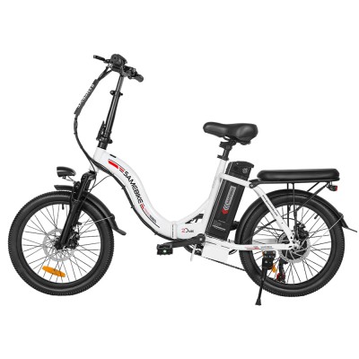 SAMEBIKE CY20 Folding Electric Bike  20*2 35-inch Spoke Wheel  350W Motor  36V 12Ah Battery  32km/h Max Speed  80km Max Range  