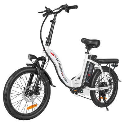 SAMEBIKE CY20 Folding Electric Bike  20*2 35-inch Spoke Wheel  350W Motor  36V 12Ah Battery  32km/h Max Speed  80km Max Range  