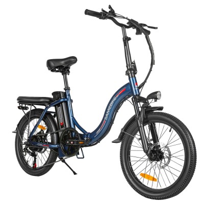 SAMEBIKE CY20 Folding Electric Bike  20*2 35-inch Spoke Wheel  350W Motor  36V 12Ah Battery  32km/h Max Speed  80km Max Range  