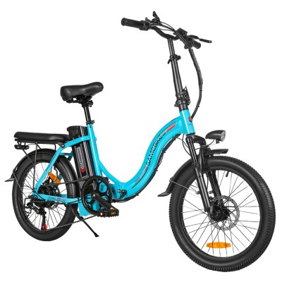 SAMEBIKE CY20 Folding Electric Bike  20*2 35-inch Spoke Wheel  350W Motor  36V 12Ah Battery  32km/h Max Speed  80km Max Range  