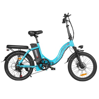 SAMEBIKE CY20 Folding Electric Bike  20*2 35-inch Spoke Wheel  350W Motor  36V 12Ah Battery  32km/h Max Speed  80km Max Range  