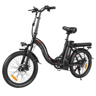 SAMEBIKE CY20 Folding Electric Bike  20*2 35-inch Spoke Wheel  350W Motor  36V 12Ah Battery  32km/h Max Speed  80km Max Range  