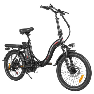 SAMEBIKE CY20 Folding Electric Bike  20*2 35-inch Spoke Wheel  350W Motor  36V 12Ah Battery  32km/h Max Speed  80km Max Range  