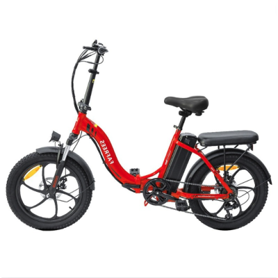 Bicicleta eléctrica FAFREES F20 roja