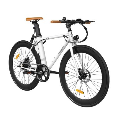 Bicicleta eléctrica Fafrees F1 blanca