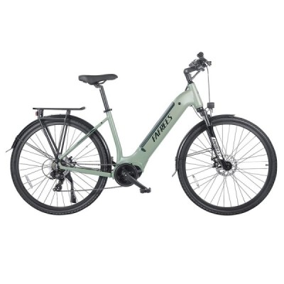 FAFREES FM9 City Electric Bicycle 700C*45C Tire 250W Bafang Mid-drive Motor 25km/h Max Speed 15Ah Battery 100km Range