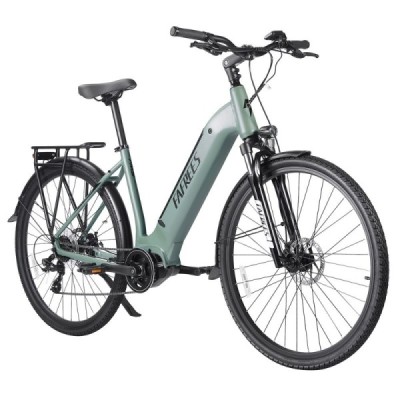 FAFREES FM9 City Electric Bicycle 700C*45C Tire 250W Bafang Mid-drive Motor 25km/h Max Speed 15Ah Battery 100km Range