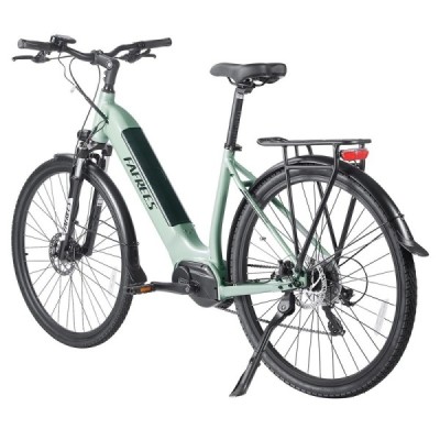 FAFREES FM9 City Electric Bicycle 700C*45C Tire 250W Bafang Mid-drive Motor 25km/h Max Speed 15Ah Battery 100km Range