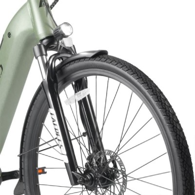 FAFREES FM9 City Electric Bicycle 700C*45C Tire 250W Bafang Mid-drive Motor 25km/h Max Speed 15Ah Battery 100km Range