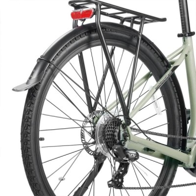 FAFREES FM9 City Electric Bicycle 700C*45C Tire 250W Bafang Mid-drive Motor 25km/h Max Speed 15Ah Battery 100km Range