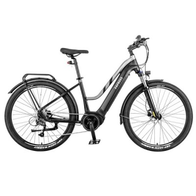 FAFREES FM8 Pro Electric Bike 27.5 inch Air Tires 36V 250W Mid-drive 25km Max Speed 14.5Ah Battery 100-120km Range Black