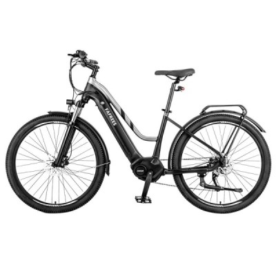 FAFREES FM8 Pro Electric Bike 27.5 inch Air Tires 36V 250W Mid-drive 25km Max Speed 14.5Ah Battery 100-120km Range Black