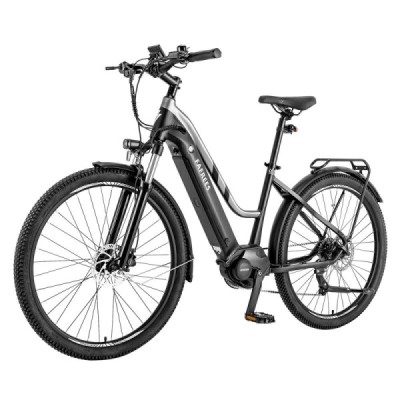 FAFREES FM8 Pro Electric Bike 27.5 inch Air Tires 36V 250W Mid-drive 25km Max Speed 14.5Ah Battery 100-120km Range Black