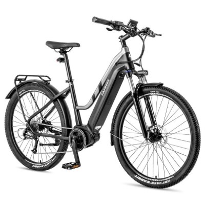 FAFREES FM8 Pro Electric Bike 27.5 inch Air Tires 36V 250W Mid-drive 25km Max Speed 14.5Ah Battery 100-120km Range Black