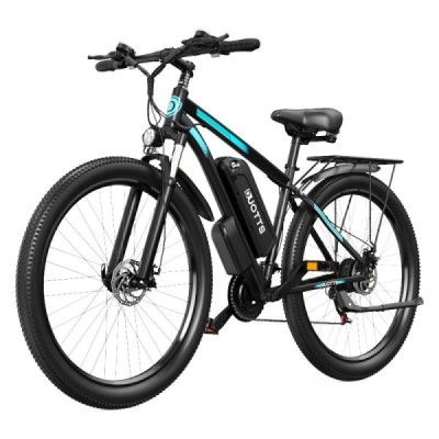 DUOTTS C29 Electric Bike 750W Electric Mountain Bike with Rear Rack 48V 15Ah Battery 50km Range 50km/h Max Speed