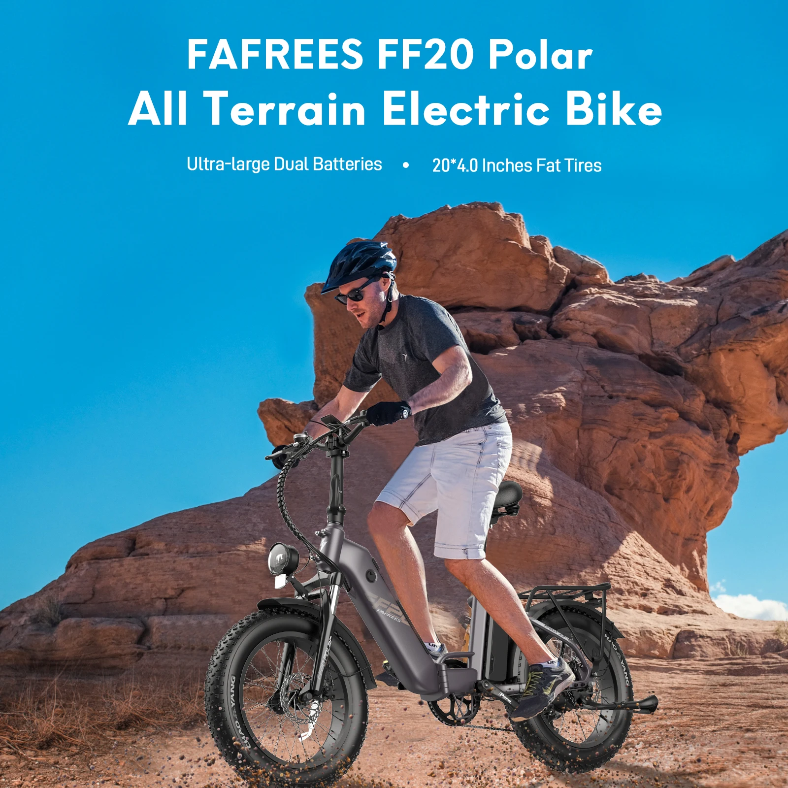 Bicicleta eléctrica Fafrees FF20 Polar